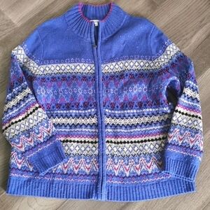 Vintage Northern Reflections Icelandic Fairisle style sweater. Size XL. EUC